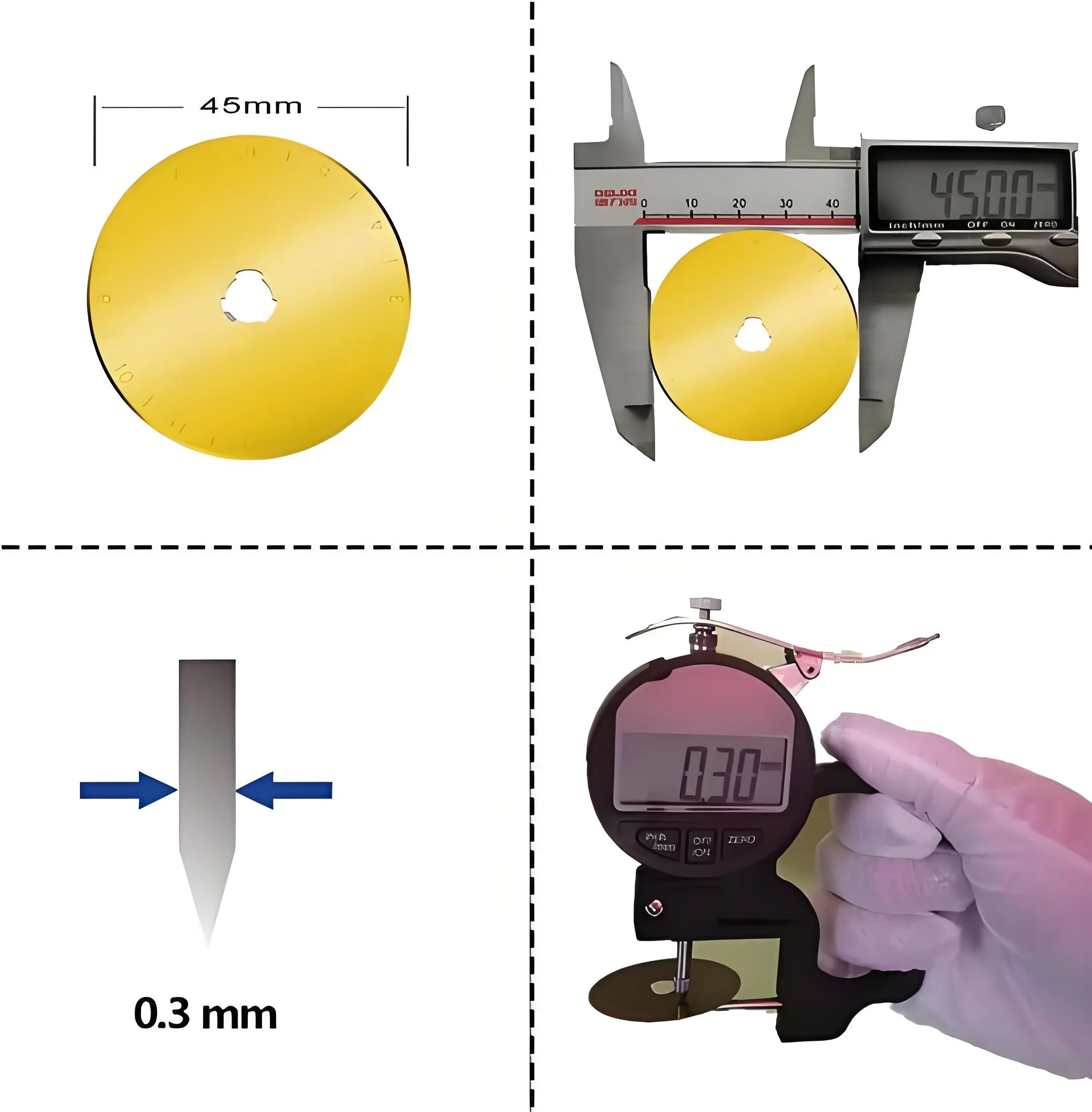 Industrial Rotary Cutter Blades