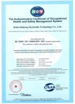 OHSAS 18001 Occupational Health and Safety Certification