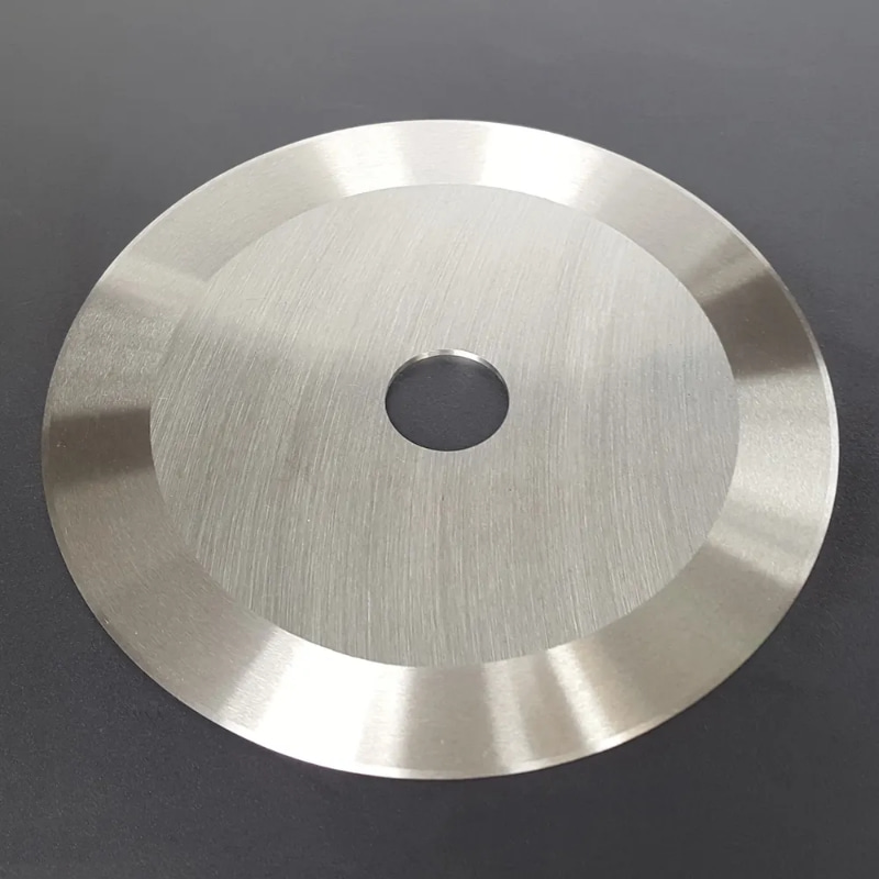 Circular slitter knives for paper tube cutting